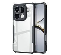 TECHGEAR Tough Case for Oppo Find X9 Pro 5G, Fusion Armour Hybrid Rugged Protective Bumper Cover with Shock-Absorbing Edges & Semi-Clear Back - Heavy Duty Phone Case