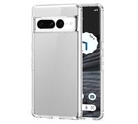 TECHGEAR Tough Case for Pixel 7 Pro 5G [Fusion FX] Premium Hybrid Tough Rugged Protective Bumper Case Heavy Duty Protection with Clear Back Designed For Google Pixel 7 Pro - Clear
