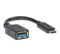 TECHGEAR Type C USB 3.1 OTG Adapter Cable Compatible with Honor 400/300/200/100, Magic 7/6/5/4 X9/X8/X7/X6/X6/X5, 90/80/70/60/50, Google Pixel 9/8/7/6/5/4/3 - USB C Male to USB A Female Host Adapter