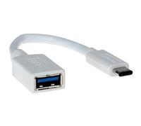 TECHGEAR Type C USB 3.1 OTG Adapter Cable Compatible with Sony Xperia 1/5/10 I II III IV V VI, XZ3, XZ2, XZ1, XZ, XA2, XA1 Ultra/Premium etc. USB C Male to USB A Female Host Adapter