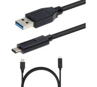 TECHGEAR USB 3.1 Type C, Data Sync & Charging Cable Lead for OnePlus 6T, 6, OnePlus 5T 5 3T 3 etc - USB-C 3.1 Type C Fast cable (upto 10Gbps and 3A )