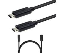 TECHGEAR USB 3.1 USB-C to USB-C Cable 10Gbps Fast Charging & Data Transfer Cable (1M) Compatible with iPhone 16/15, Samsung Galaxy S25/S24/S23, Drones, PS5, Switch, Laptops & Other USB C devices