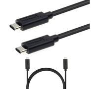 TECHGEAR USB 3.1 USB-C to USB-C Cable (3.3ft/1m) Compatible with Samsung, Sony, Google Pixel 7, Huawei, Mate etc Fast cable, upto 3A / 10Gbps