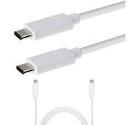 TECHGEAR USB 3.1 USB-C to USB-C Cable (6.5ft/2m) Compatible with Samsung, Sony, Google Pixel 7, Huawei, Mate etc Fast cable, upto 3A / 10Gbps