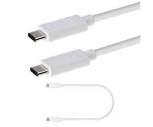 TECHGEAR USB 3.1 USB-C to USB-C Cable Fast Charging & 10Gbps Data Transfer Cable (1ft/30cm) Compatible with USB Type C devices iPhone 16/15, Samsung S25/S24/S23, Drones PS5 Switch, Laptops etc