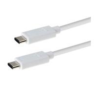 TECHGEAR USB-C to USB-C 3.1 10Gbps Fast Charging & Data Transfer Cable (1ft/30cm) Both Ends USB Type C, Compatible with MacBook Pro, iPad Pro 11 / Pro