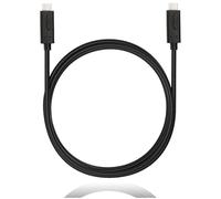 TECHGEAR USB-C to USB-C 3.1 10Gbps Fast Charging & Data Transfer Cable (3.3ft/1m) Both Ends USB Type C, Compatible with MacBook Pro, iPad Pro 11 / Pro