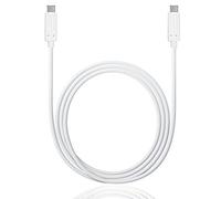 TECHGEAR USB C to USB C 3.1 10Gbps Fast Charging & Data Transfer Cable (3.3ft/1m) Both Ends USB Type C, Compatible with Type C devices like MacBook Pro, iPad Pro 11 / Pro 12.9 2021/2020, Air 5/4