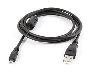TECHGEAR USB Cable Lead Compatible with Select Fuji Finepix Digital Cameras (Compatible Models listed below) for Image Transfer & Select Models Battery Charging