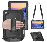 TECHGEAR UTILITY Case for Lenovo Tab 10.1" 2024/2025 TB311 Series Tough Rugged HEAVY DUTY Armour Shockproof 360 Rotating Stand, Hand and Shoulder Strap Case (for TB-311FU / TB-311XU)