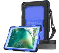 TECHGEAR VANGUARD Case fits New Apple iPad 9.7" 2018/2017 - Tough Rugged HEAVY DUTY Armour ShockProof Long Survival Protective Case with Stand and Shoulder Strap - Fits 5th & 6th Gen iPad 9.7"