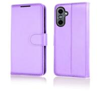 TECHGEAR Wallet Case for Samsung Galaxy S26 Plus 5G - RFID Blocking PU Leather Flip Cover with Card Slots, Magnetic Closure, Kickstand & Wrist Strap - Shockproof Galaxy S26+ Case - Lilac