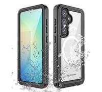 TECHGEAR Waterproof Case for Samsung Galaxy S25 Plus, IP68 360° Full Body Heavy Duty Shockproof, Dustproof, MagSafe Compatible with Built-in Screen & Camera Protector, Protective Magnetic Phone Cover