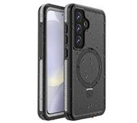 TECHGEAR Waterproof Case for Samsung Galaxy S25 Plus with Stand & Grip - IP68 Underwater Cover, 360° Shockproof Full Body Rugged Protection, Magnetic Charging Compatible, Built-in Screen Protector
