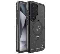 TECHGEAR Waterproof Case for Samsung Galaxy S25 Ultra with Stand & Grip - IP68 Underwater Cover, 360° Shockproof Full Body Rugged Protection, Magnetic Charging Compatible, Built-in Screen Protector