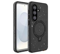 TECHGEAR Waterproof Case for Samsung Galaxy S26 Plus with Stand & Grip - IP68 Underwater Cover, 360° Shockproof Full Body Rugged Protection, Magnetic Charging Compatible, Built-in Screen Protector