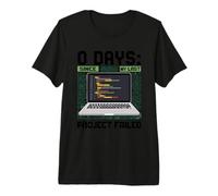 Techie 0 Days Since My Last Project Failed Technical Support Premium T-Shirt