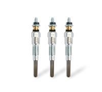 Techie 3 PCS Glow Plug 16851-65510 16851-65512 Fits For Kubota D722 D902 D905 D1005 D1105 V1505 V1305, Tractor B1700D B1700E ZD326 ZD331, Mower BX1800D BX1830D,UTV RTV900 RTV1100 Replace for NGK YE-01
