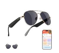 Techie AI Smart Glasses with Headphones,Translation,Polarised UV Sunglasses