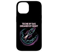 Techie by Day, Dreamer by Night: Ambition Rocket Case for iPhone 14