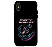 Techie by Day, Dreamer by Night: Ambition Rocket Case for iPhone X/XS