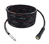 TECHKAR High Pressure Washer Hose Pipe - Karcher Extension Hose Replacement - 15m 250bar DN8 Professional M22x1.5 High-Pressure Hose for Kärcher HD HDS - 10mm Plug