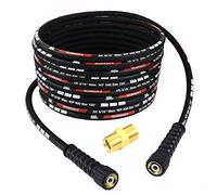 TECHKAR High Pressure Washer Hose Pipe - Karcher Extension Hose Replacement - 400bar DN8 Professional M22x1.5 High-Pressure Hose for Kärcher HD HDS - 30m