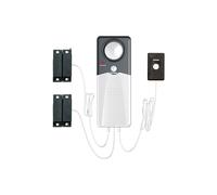 Techko S189 Ultra Slim Safe Pool Alarm for Kids, ETL Listed UL 2017 Compliant, Indoor/Outdor Weather Resistant, 110db Loud Alarm with 2X Bypass Buttons, Gray, 1Count