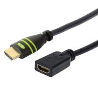 Techly 106381 High Speed HDMI Extension Cable with Ethernet 4K 30Hz M/F 7.5 m