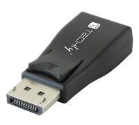 Techly 105827 DisplayPort v.1.2 M to VGA F Converter Compact Black