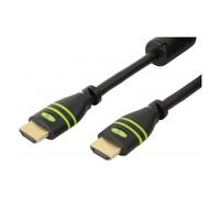 Techly HDMI Cable High Speed with Ethernet A/A M/M with Ferrite 15m (ICOC)
