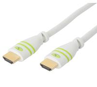 Techly High Speed HDMI Cable with Ethernet A/A M/M 2 m White (ICOC HDMI-4-020WH)