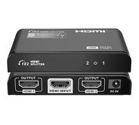 Techly IDATA HDMI2-4K2 répartiteur vidéo HDMI 2x HDMI