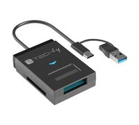 IADAP USB32-SSDTF USB-A/C to M.2 NVMe/SATA Drive Adapter