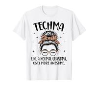 TECHMA Like A Normal Grandma Only More Awesome Mother's Day T-Shirt
