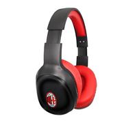 TECHMADE AC Milan Wireless Headphones Over-Ear Wireless Headphones, Foldable Bluetooth Headphones, Headphones with Built-in Microphone, HiFi Stereo, Micro SD Slot, FM Radio for iPhone/Android/Travel