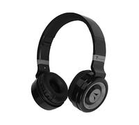 TECHMADE Wireless Bluetooth 5.0 Headphones, Foldable Over Ear Headphones Built-in Microphone Stereo Sound HiFi Over Ear Headphones for Travel PC Mobile Phone | FM Radio, SD Card Slot (Max 32GB) (Grey)
