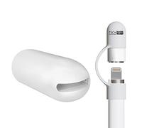 TechMatte Non-Magnetic 2-in-1 Cap Charging Adapter Compatible with Apple Pencil 1st Generation, Female to Female Charger Connector Cap