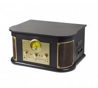 Technaxx TX-103 Belt-drive audio turntable Black, Gold Semi Automatic