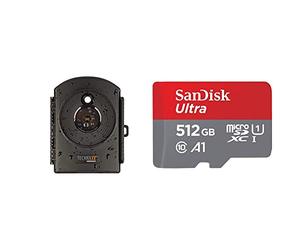 Technaxx TX-164 Time Lapse Camera for Construction, Overview,Nature & SanDisk 512GB Ultra microSDXC card + SD adapter up to 150 MB/s
