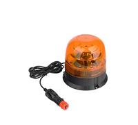 Technaxx TX-349 LED Warning Beacon Light 12V - 360° Emergency Strobe Lamp with 10 LEDs, 3 Flash Modes, Magnetic & Suction Cup Mounting, IP65, 3m Cable, Certified ECE R65 & R10 Safety Light