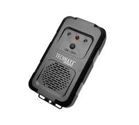 Technaxx Ultrasonic Marten and Rodent Repellent TX-368 with LED Flash, 12-24 kHz Frequency, 20 m² Range, Battery or 12V Car Power, Pest Deterrent for Car, Attic, Gazebo, Carport