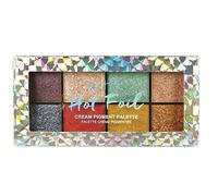 Technic 8 Colour Hot Foil Cream Pigment Fine Glitter High Shine Eyeshadow Palette