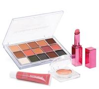 Technic Be Fearless Set - Eyeshadow Palette Lipstick & Balm Set