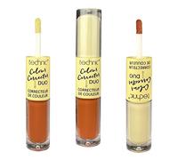 Technic Colour Corrector Concealer Duo Correct Cover Conceal Blemish Correcting (Yellow/Orange)