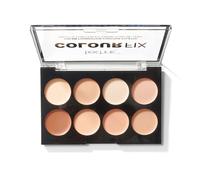 Technic Colour Fix Cream Foundation Contour Makeup Palette - 8 Highly Pigmented, Creamy Shades To Conceal, Contour