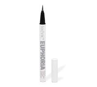 Technic Euphoria Metallic Liquid Liner - Highly Pigmented - Long Lasting - Brush like Tip for Ultimate Precision 0.8ml (Gun Metal)