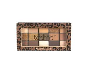 Technic EYELID_COLOR Palette, Boujee - Pressed Pigment Oogschaduw, 1.0 count, Full Coverage, Liquid, Pink, 25.0 grams, 17.2 x 8.4 x 1.2 cm, Jar, Box, Female