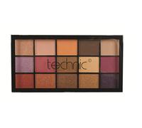 Technic Eyeshadow Palette 15 Pressed Pigment Persian Violet Shimmer & Matte Eyes