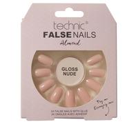 Technic False Nails Almond Gloss Nude